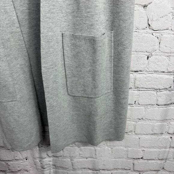 EILEEN FISHER Fine Organic Cotton & Silk Cardigan Size M - Picture 5 of 7
